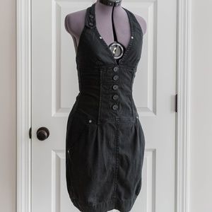 Mix Sixty dress in black denim